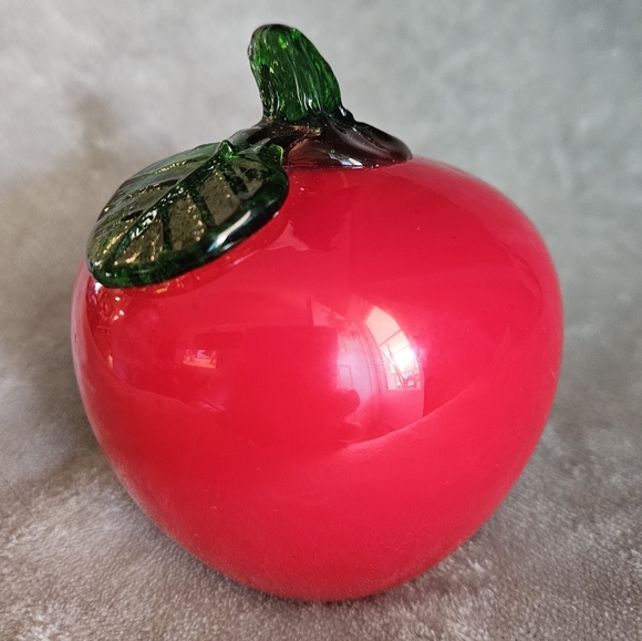 Other - Apple Vintage Glass Decor